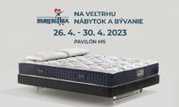 SRDEČNE VÁS POZÝVAME NA VEĽTRH NÁBYTOK A BÝVANIE 26. 4. - 30. 4. 2023